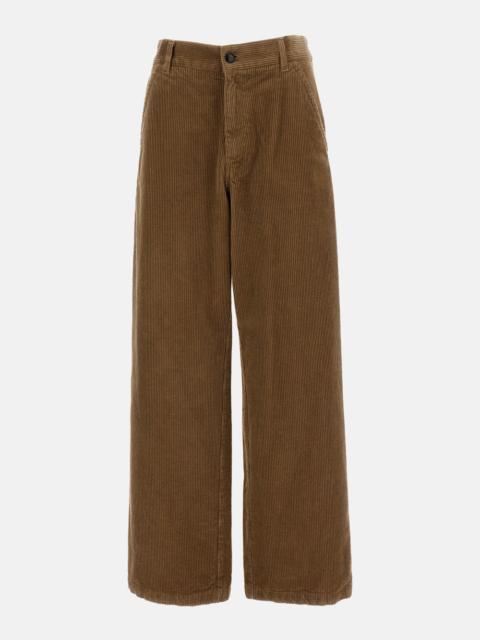 BARENA IDA CORD VELVET PANTS