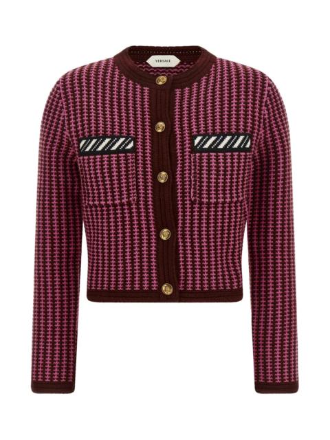 VERSACE Crochet Cardigan