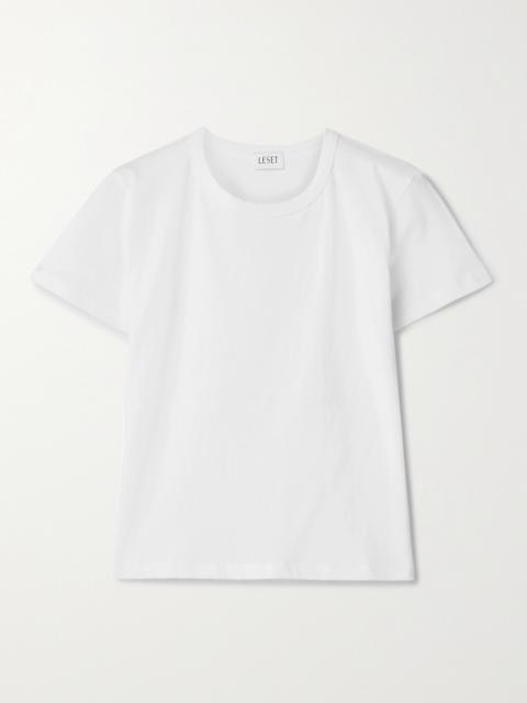 LESET Margo Cotton-jersey T-shirt
