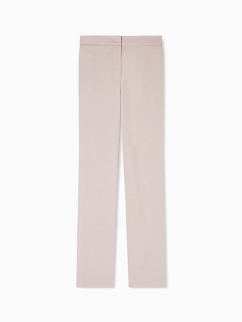 EMPORIO ARMANI WASHED TWILL TROUSERS