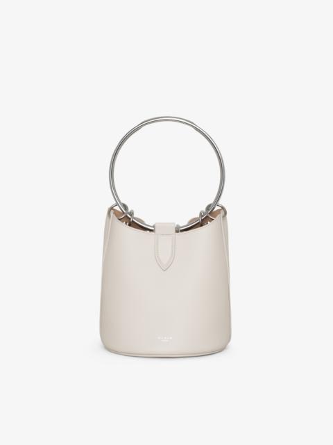 Alaïa RING MEDIUM BUCKET BAG IN CALFSKIN