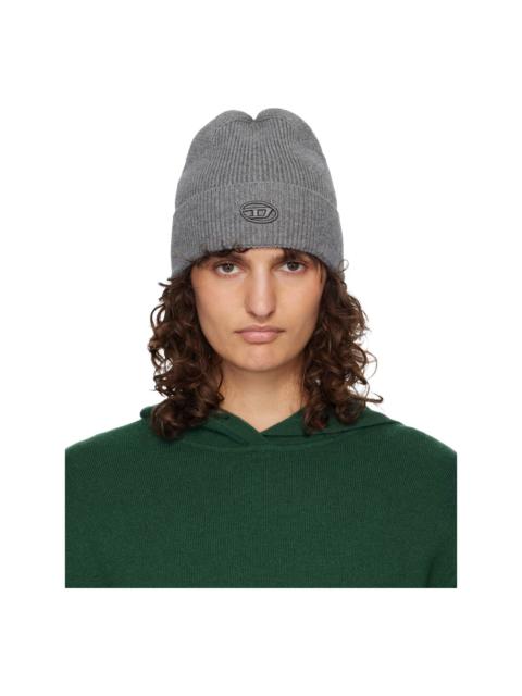 Diesel Gray K-Coder-Fully B Beanie