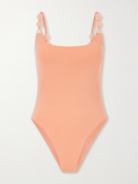 ERES Catwalk Bead-embellished One-piece
