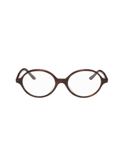 KHAITE Brown Oliver Peoples Edition 2000RX Glasses
