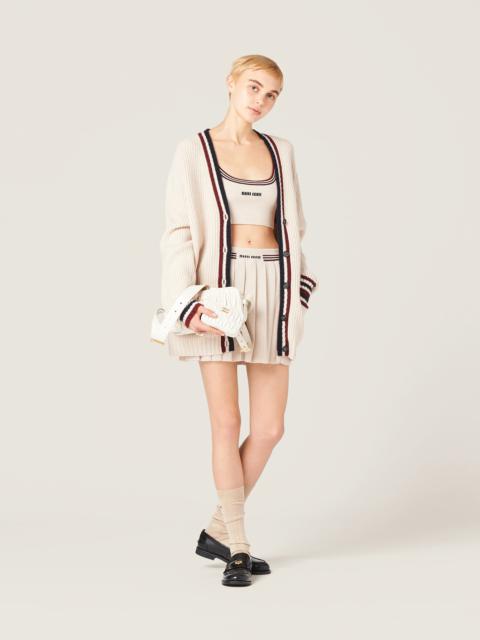 Miu Miu Cashmere tank top