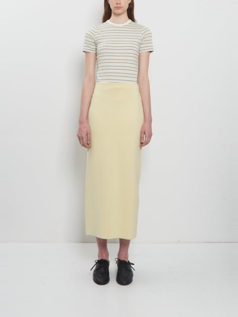 AURALEE Doubled Faced Silk Cotton Knit Skirt