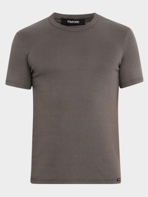 TOM FORD Men's Solid Stretch Jersey T-Shirt