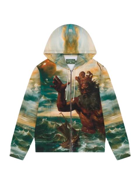 DENIM TEARS Poseidon's Revenge Zip Up Hoodie "Multicolor" DT582