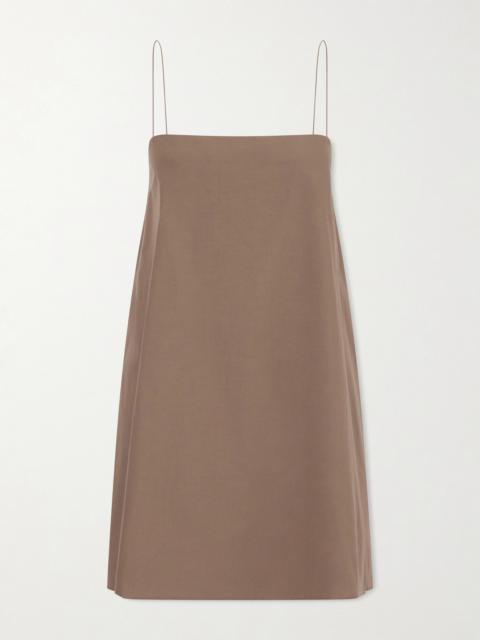 MATTEAU Organic Cotton-poplin Mini Dress