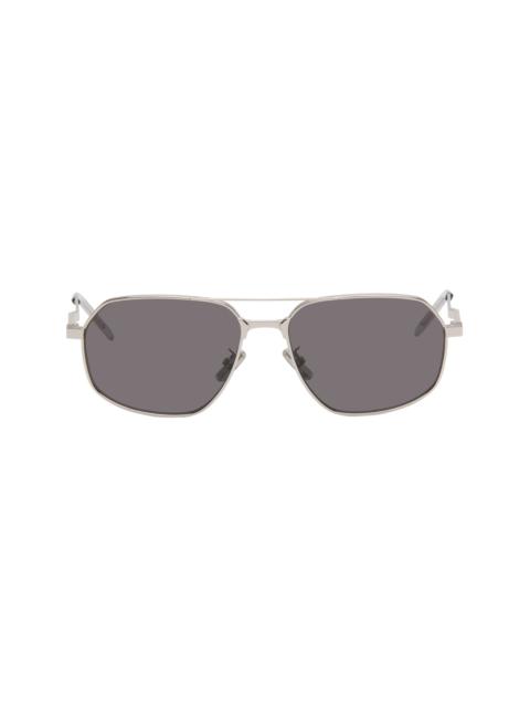 Givenchy Silver GV One Sunglasses
