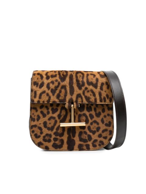 Tara cheetah-print crossbody bag