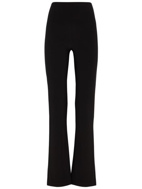 NORMA KAMALI Bootcut stretch-jersey trousers