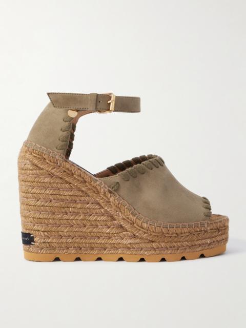 Stella McCartney Gaia Wedge Espadrilles