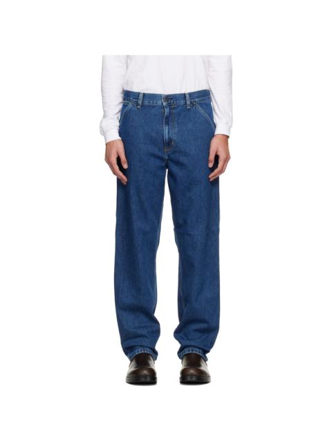 Carhartt Blue Single Knee Jeans