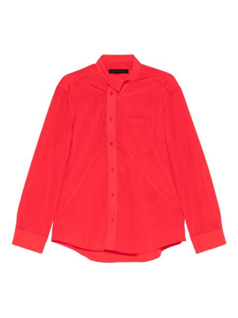 ALAINPAUL pocket button shirt