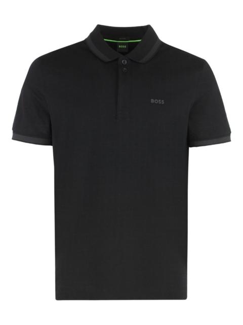 BOSS cotton polo shirt