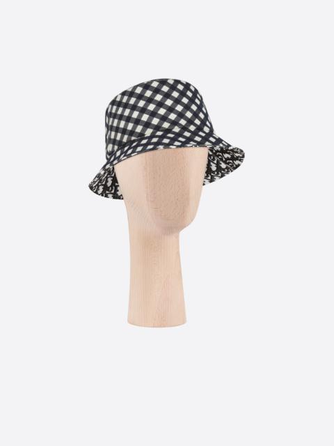 Dior Reversible D-Little Vichy Small Brim Bucket Hat