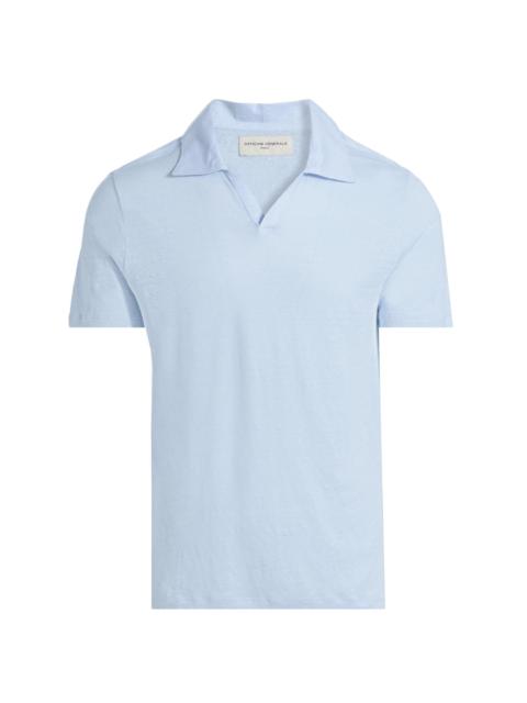 OFFICINE GÉNÉRALE Men Simon Polo Shirt - Dream Blue