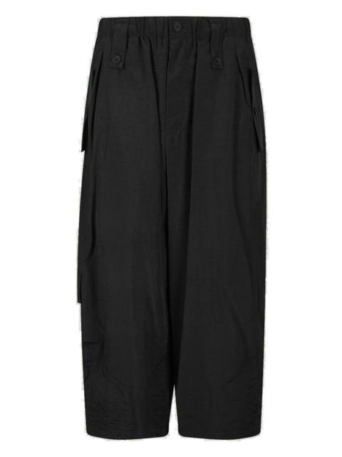 Yohji Yamamoto flap-pocket shorts