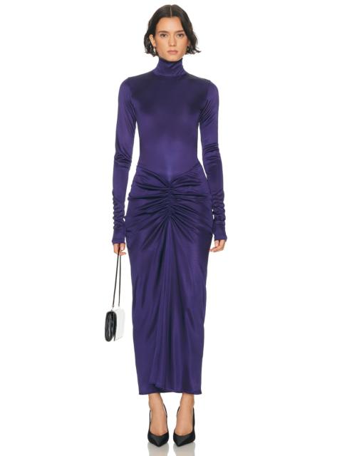 THE ANDAMANE Warwick Turtleneck Maxi Dress
