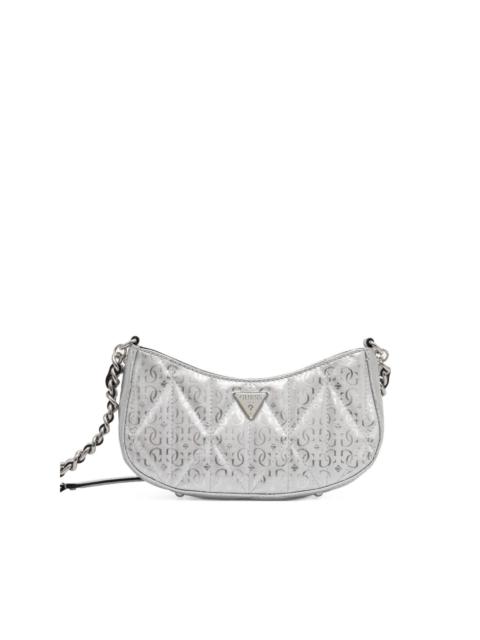 GUESS USA Aldina quilted-design chain-strap shoulder bag