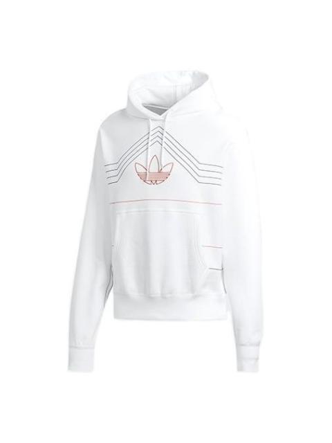 adidas adidas originals Ewing Hoody Casual Sports Pullover White DV3102