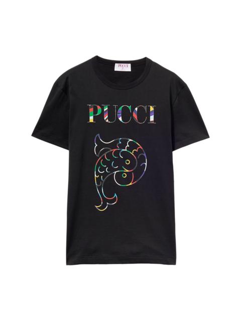 PUCCI logo-print cotton T-shirt