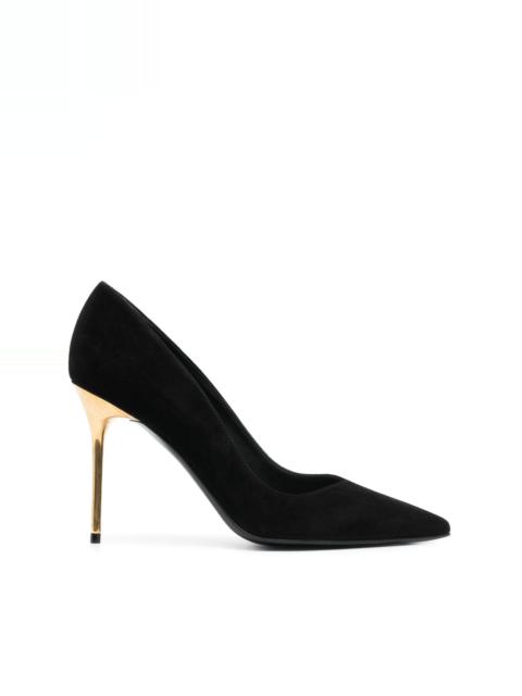 Ruby 90mm pointed-toe pumps