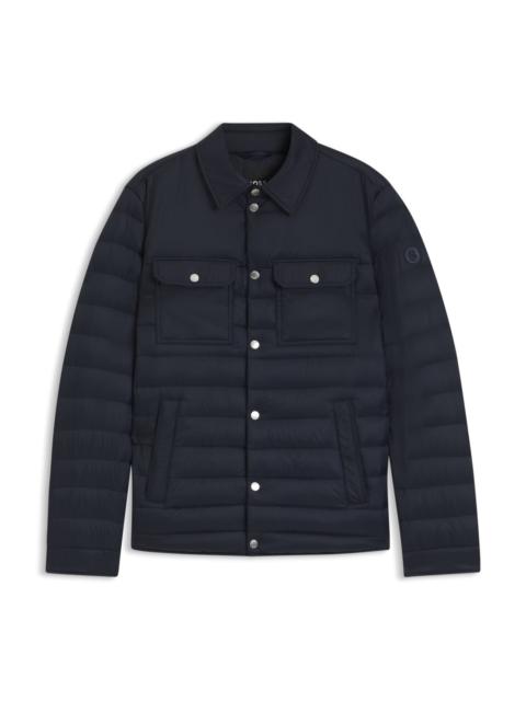 BOSS WATER-REPELLENT DOWN JACKET WITH STRETCH INSERTS