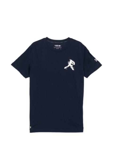 LACOSTE x Novak Djokovic printed T-shirt