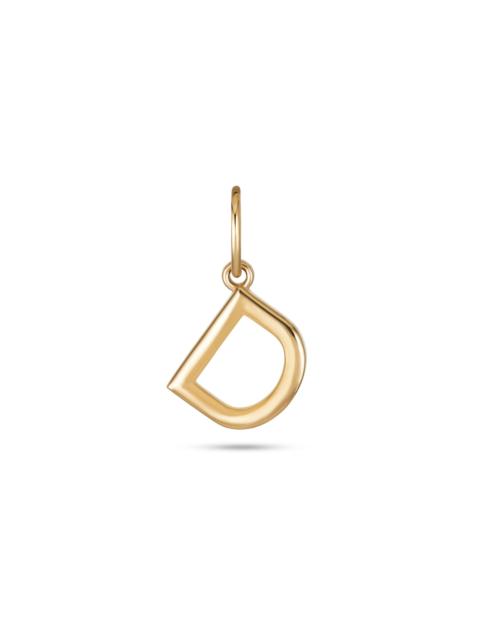 Gold Initial Charm