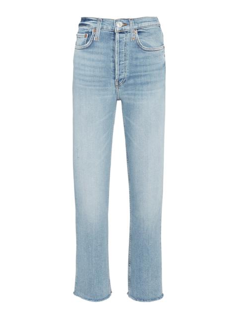 RE/DONE 70s High-Rise Stove Pipe Jeans