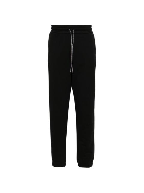 Orb-embroidered drawstring track pants