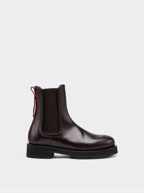 Ferrari Chelsea boot in matte leather