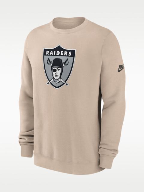Nike Las Vegas Raiders Rewind Club Men's Nike NFL Pullover Crew