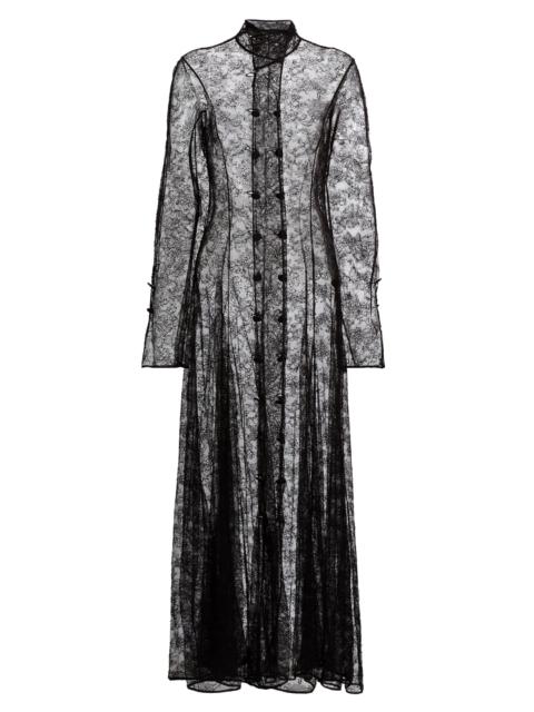 Altuzarra Women's Sabine Floral Lace Maxi Dress - Black