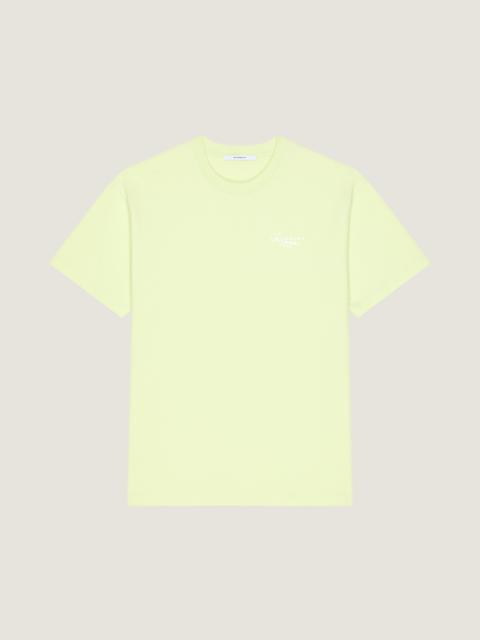 Givenchy T-SHIRT IN COTTON WITH GIVENCHY STAMP PRINT