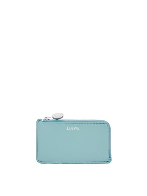 Loewe Pebble coin cardholder in shiny nappa calfskin