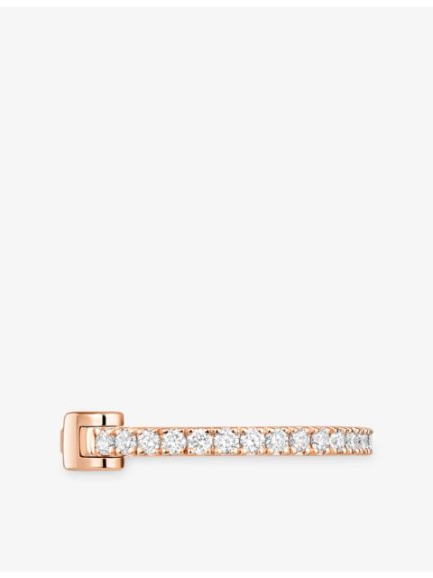MESSIKA Gatsby 18ct rose-gold and 0.15ct diamond single earring