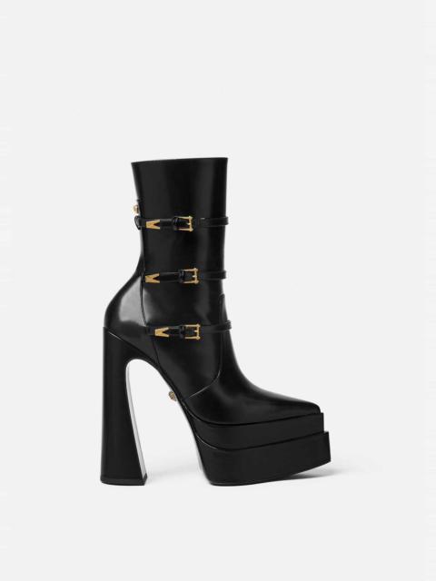 VERSACE Aevitas Pointy Platform Boots