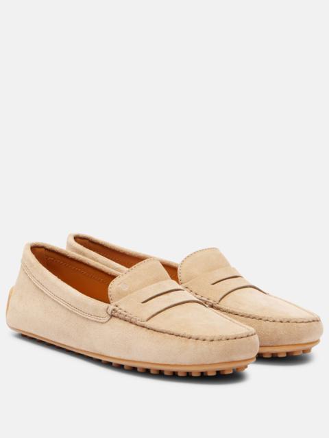 Gommino Bubble suede driving shoes