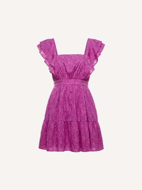 Cleobella VIOLETA MINI DRESS | FUSCHIA RED