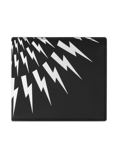 Neil Barrett Neil Barrett Fairisle Thunderbolt Billfold Wallet