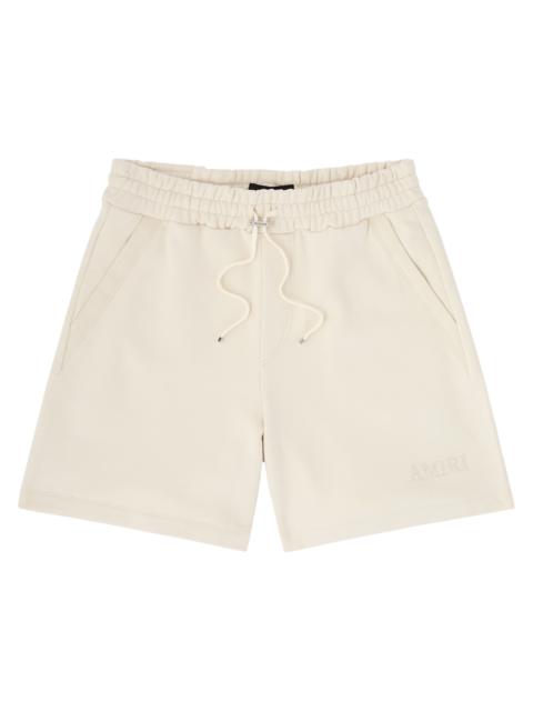 AMIRI Logo-embroidered cotton shorts