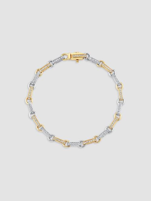 SYDNEY EVAN Women's Two-Tone 14K Gold & 2.06 TCW Diamond Bracelet - Yellow Gold