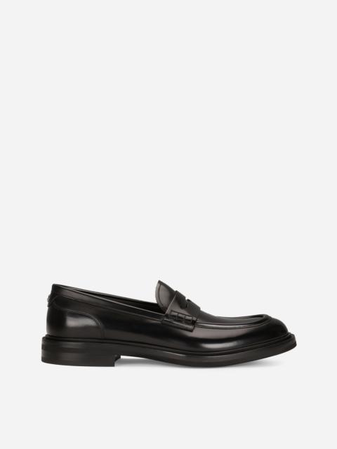 Dolce & Gabbana Brushed calfskin loafers