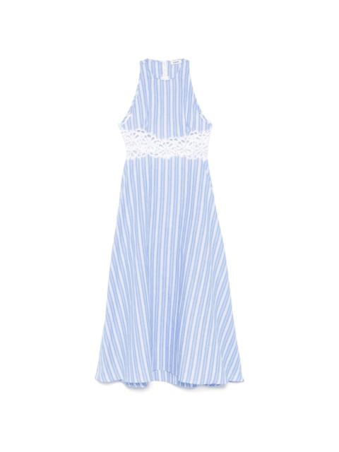 Sandro striped maxi dress