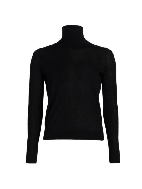 CO Women's Cashmere Turtleneck Sweater - Black