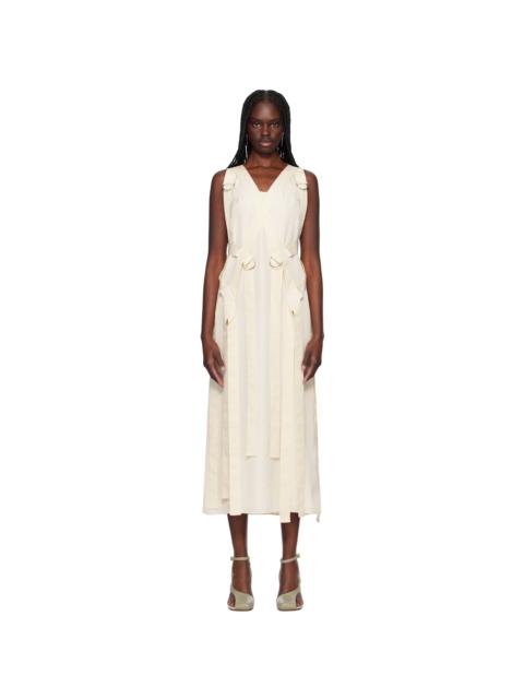 RENAISSANCE RENAISSANCE Off-White Samia Maxi Dress
