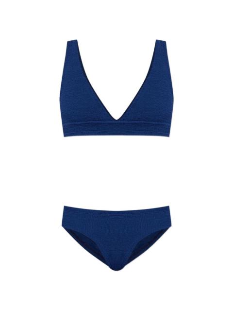 Hunza G Angel crinkle bikini